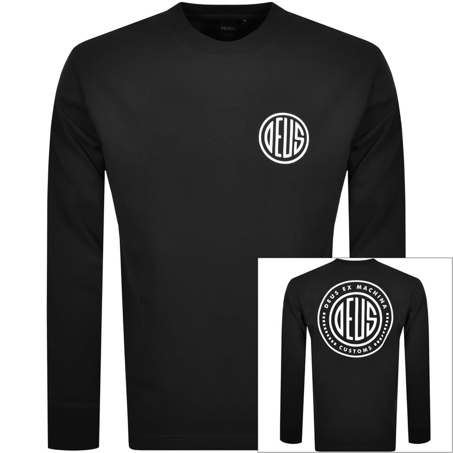 Alternative Image for ProductDeus Ex Machina Long Sleeved Pill T Shirt Black1